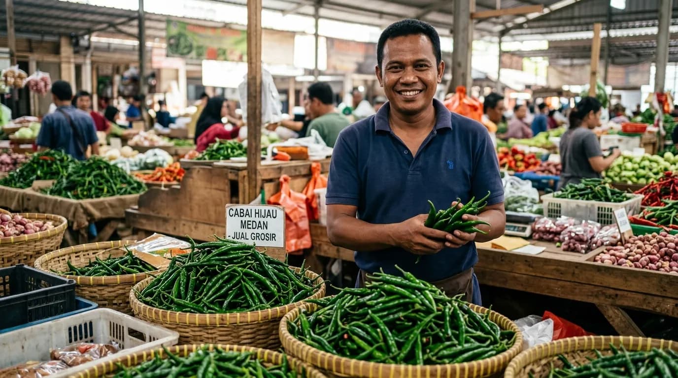 5 Tips memilih distributor cabai hijau Medan yang terpercaya
