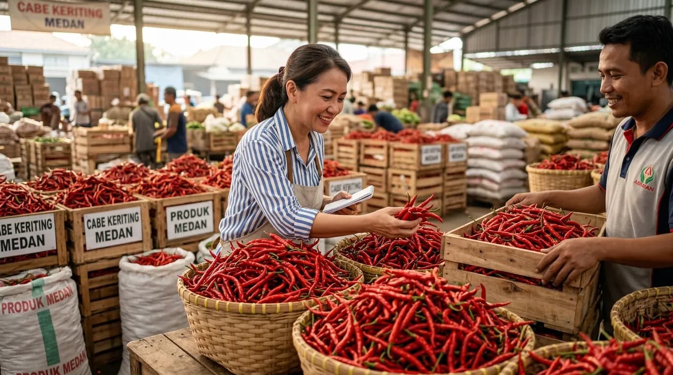 5 Tips memilih distributor cabai keriting Medan yang terpercaya untuk bisnis Anda