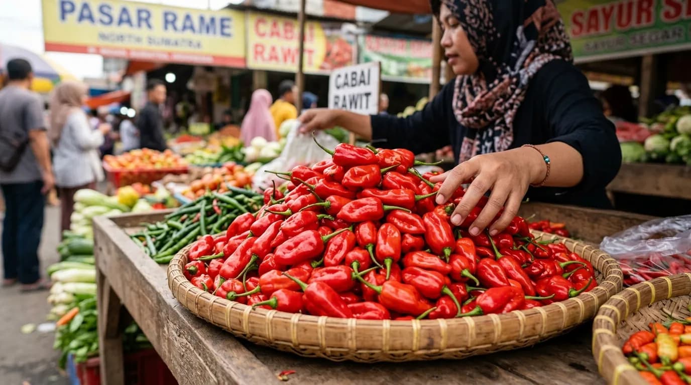 5 Update Terbaru Harga Cabai Setan Medan Hari Ini