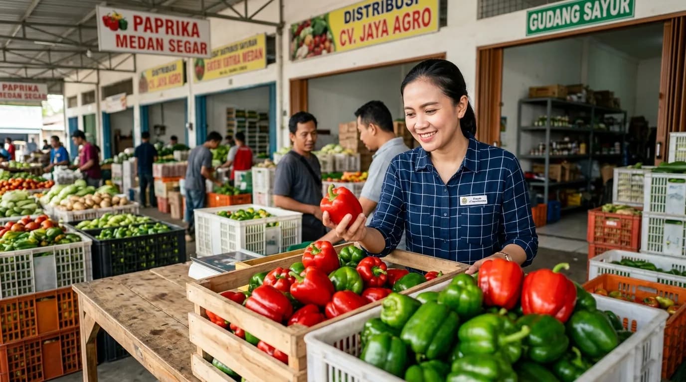 5 Tips Memilih Distributor Cabai Paprika Medan yang Terpercaya