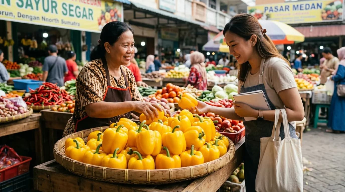 5 Tips mendapatkan harga cabai paprika kuning murah Medan untuk bisnis kuliner